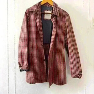 Ben Sherman trench raincoat multicolor size xs in good condition